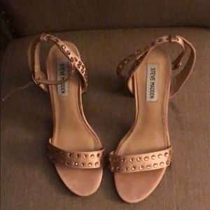 Steve Madden Shoes - Pink Steve Madden block heels Steve Madden Shoes - Pink Steve Madden block heels